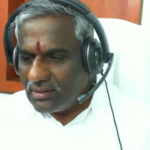 K. Venkatesh, Director of Institute for Academic Excellence (IAE), actively engaged in an online academic session.